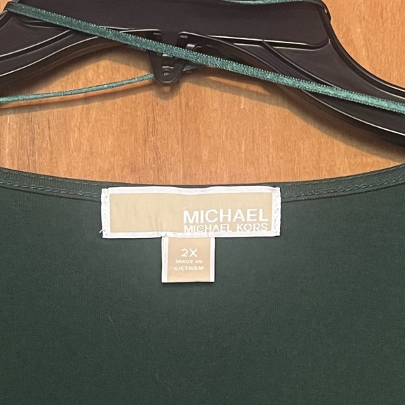 NWOT Michael Kors Wrap Top - Picture 2 of 2